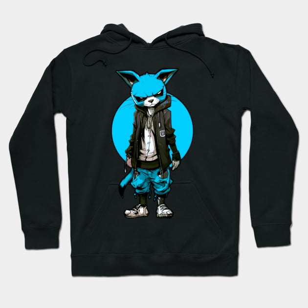 Bluey Fox Hoodie by CazzyShop